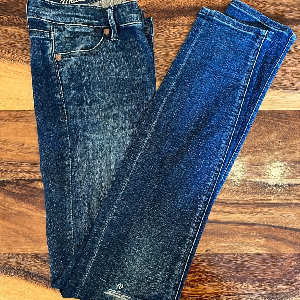 Madewell Skinny Ladies Jeans 25 x 32 - Picture 3 of 6